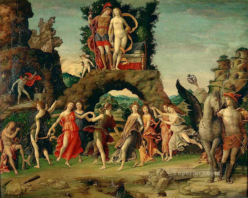 Parnassus Renaissance painter Andrea Mantegna Oil Paintings